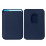 BENTOBEN Magnetic Phone Wallet Card Holder Case Compatible with MagSafe,PU Leather Wallet for iPhone 15 14 13 12 Pro/Pro Max/Plus/Mini Mag Safe Case,Blue