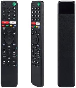 New RMF-TX500P Voice Remote Replacement for Sony KD-75X8500G KD-65X8577G KD-65X8500G KD-75X8050H KD-65X8050H KD-55X8050H KD-49X8050H KD-43X8050H KD-65X9500H KD-55X9500H