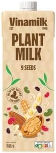 Vinamilk 9 Nutz Plant-Based Milk, Lightly Sweetened, 33.8 Fl Oz, Pack of 1