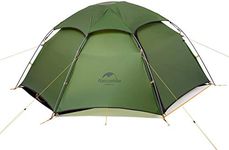 Naturehike Cloud Peak 4 Season Backpacking Tent for 2-3 Person Hiking Camping Outdoor (Forest Green 20D)