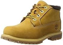 Timberland Women's Nellie Chukka Leather Sde Ankle Boots, Wheat Nubuck, 4 UK