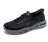 Skechers Men's Arch Fit Orvan-Drex Sneaker, Black, 12 X-Wide