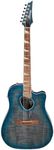 Ibanez Altstar ALT30FM Acoustic-electric Guitar - Blue Doom Burst High Gloss