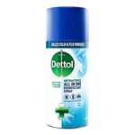 Dettol All In One Disinfectant Spray, Crisp Linen,400 Ml Fresh Pet Disinfectant,Shoe Disinfectant Spray, Sofa Cleaner,Antibacterial, Disinfectant,Sprays and Liquids,Household Cleaners (Packaging very)