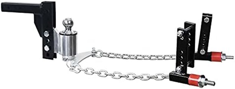 ANDERSEN HITCHES | 3380 | Weight Distribution Hitch | 2" Shank, 8" Drop, 2-5/16" Ball, 14K GTWR, 3/4/5/6" Brackets | Bounce and Sway Control | Towing Accessories