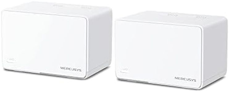 Mercusys AX3000 Whole Home Mesh Wi-Fi 6 System, Dual-Band, Up to 3000 Mbps, Seamless Roaming, Gaming & Streaming, Smart Home (Halo H80X(2-pack))