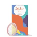 Softdisc Menstrual Discs | Disposable Period Discs | Tampon, Pad, and Cup Alternative | Capacity of 5 Super Tampons | 14 Count