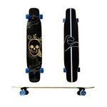 Abrazo 46" x 9.5" Longboard Skateboard - Complete Skateboard Cruiser for Cruising, Carving, Freestyle, and Downhill | Designed for Beginners, Kids, Teens, and Adults