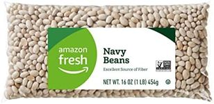 Amazon Fresh, Navy Beans, Whole, 16 Oz