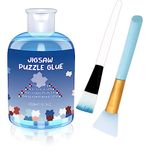 EIGTWEN Puzzle Glue Conserver，150ml Jigsaw Glue Suitable for Jigsaw Puzzles for Adults 1000，Preserve The Eternal Beauty of The Puzzle，It is An Indispensable Jigsaw Accessories(1 pcs）