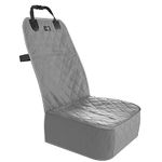 Active Pets Dog Car Seat Cover, Waterproof Front Seat Protector for SUV Truck Sedan, Pet Safety Travel Comfort System with Universal Fit (Grey)