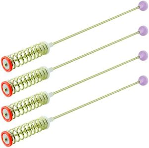 WA45H7200AW/A2 WA45H7000AW/A2 WA45N3050AW/A4 WA50T5300AC/US Washer Suspension Rods(4 Pcs) for Samsung WA50R5200AW/US WA50R5400AV/US WA50R5400AW/US,Replace DC97-16350U DC97-16350T DC97-16350S