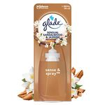 Glade Sense & Spray Air Freshener Refill, Motion Activated Automatic Room Spray and Odour Eliminator for Home, Sandalwood & Jasmine, 8 Refills (8 x 18ml)