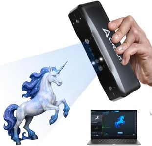 Creality Otter Lite Basic 3D Scanner with High Precision 0.05mm, Auto Scanning, Color Texture Support, Portable Design for 3D Printing, Reverse Engineering & DIY Projects