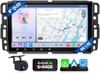 Eonon GMX6S2 8" Car Stereo for Chevy/GMC/Buick (2007-2013),Octa Core 6+64GBCar Audio, CarPlay & Android Auto,5G LTE, WiFi 6,DSP Audio, Opt & Coax Output, Bluetooth （GMX6S Upgrade）