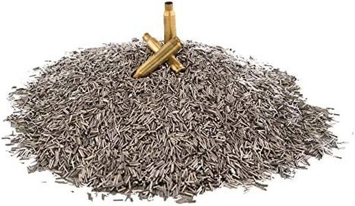 Frankford Arsenal 2 lb Stainless Steel Tumbling Media Pins for Cleaning and Reloading, silver