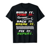 Funny Drag Race, Race Mechanic, Car Fan, Motorsport gift T-Shirt