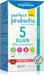 Progressive Perfect Probiotic Kids Chewable 5B, 60 Count Cherry Berry Flavour