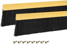 uxcell 2Pcs Door Brush Bottom Sweep