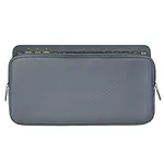 kwmobile Neoprene Case Compatible with Logitech K380 - Case for Keyboard Soft Travel Sleeve - Grey