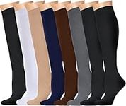 8 Pairs Compression Socks (15-20mmH