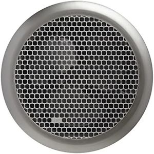HPM Non-Ducted Round Ceiling Exhaust Fan 250mm Matt Silver