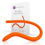 Bendable Pelvic Wand Massager - Flexible Pelvic Floor Muscle Trigger Point Relaxer - Perineal Massage Tool for Pelvic Physical Therapy & Pain Relief, BPA-Free, Latex-Free, Adjustable