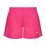 PUMA Little Girls' Active Double Mesh Short, Pink Glo, 5