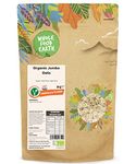 Wholefood Earth Organic Jumbo Oats – 3 kg | Vegan | GMO Free | High Fibre | Certified Organic