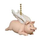 When Pigs Fly Flying Winged Pig Fan Light Pull