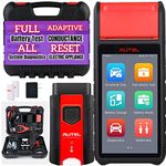 Autel MaxiBAS BT608 Plus Screen Wiper Battery Electrical System Tester Adaptive Conductance All System Diagnostics With AutoScan VINscan Read/Clear Codes Upgraded BT508/BT506 Free Lifetime Update