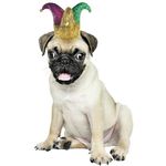 Jester Hat Pet Headwear - Medium-Large (1 Count) - Whimsical & Comfy Costume Accessory for Dogs/Cats