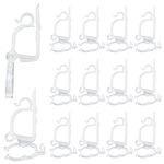 MOROBOR All Purpose Holiday Light Clips, 100pcs Christmas Light Clips Outdoor Light Clips Gutter Hooks Detachable Light Clip for Icicle Lights, Fairy Lights and Other Sizes of String Light