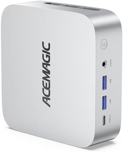 ACEMAGIC W1 Mini PC Gaming, AMD Ryzen 7 8745HS(fino a 4,9 GHz), 32GB DDR5 1TB NVMe SSD Mini Computer, AMD Radeon 780M, Triplo Display HDMI+DP+Type-C, WiFi 6，BT 5.2, W11 pro Mini PC