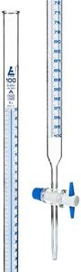 EISCO 100ml Schellbach Glass Burette - Class A - PTFE Stopcock