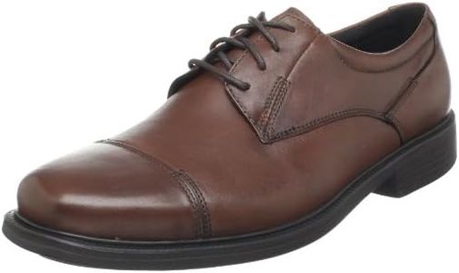 BOSTONIAN Men's Wenham Dress Lace Up,Brown Leather,8 XW US