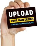 Custom Business Name Card,Upload Your own Design,2" x 3.5", Personalised Business Card (500)