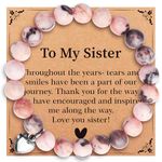 Merclix Sister Bracelet Sister Gifts from Sister Gifts for Sister Christmas Sister Birthday Gifts from Brother