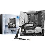 MSI B760M Project Zero, Back-Connect Micro-ATX - Supports 14th/13th/12th Gen Intel Core Processors, LGA 1700-75A DrMOS VRM, DDR5 Memory Boost 7800+MHz/OC, PCIe 5.0 x16, 2 x M.2 Gen4, Intel Wi-Fi 6E