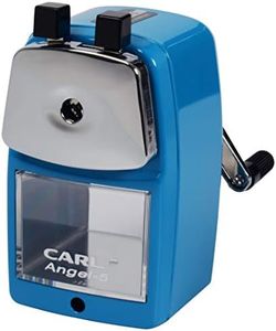 Carl 19016 Angel-5 Pencil Sharpener, Blue