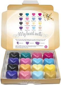 Spotless Leopard 16 Sampler Pack : Coffret cadeau de cires fondues avec 16 senteurs différentes à essayer, dont 8 parfums, 2 fruits, 2 senteurs florales, 4 senteurs propres et fraîches