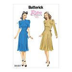 Butterick Patterns 6485 E5,Misses Dress,Sizes 14-22, Tissue, Multi-Colour, 17 x 0.5 x 22 cm