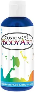 Custom Body Art 8-oz Royal Blue Water Based Airbrush Body Art & Face Paint