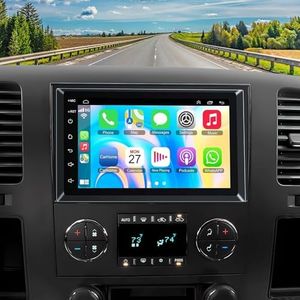 2G+32G Android 12 Car Stereo for Chevrolet Chevy Silverado GMC Sierra Buick Enclave Yukon, 7" IPS Touch Screen Car Radio Build-in GPS Wireless CarPlay/Wired Android Auto, Backup Camera/DSP/SWC