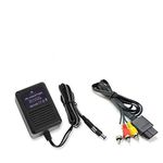 WICAREYO AC Power Adapter Wall Charger Power Supply with AV cable for NES SNES Genesis1