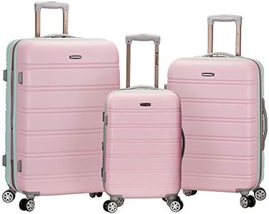 Rockland Melbourne Hardside Expandable Spinner Wheel Luggage, Mint, 3-Piece Set (20/24/28), Melbourne Hardside Expandable Spinner Wheel Luggage