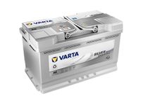 VARTA Silver Dynamic AGM Battery A6 - Start-Stop and xEV Car Battery 12V 80Ah 800A - Starter Battery for Cars with High Energy Requirements