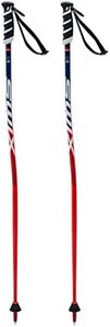 Swix Junior WC Pro Super G Lightweight Durable Alpine Skiing Poles with Downhill Basket, 115