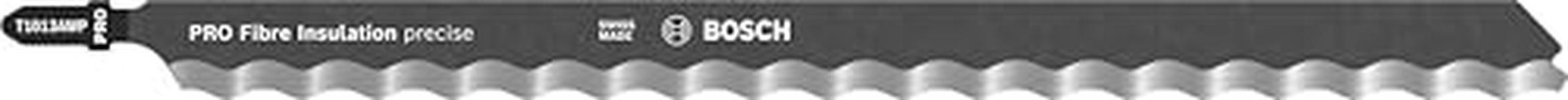 Bosch 3x Jigsaw Blade T 1013 AWP Precision for Soft Material (for Insulating Material, Accessories Jigsaw)