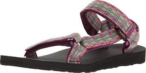 Teva Women's W Original Universal Sandal, Miramar Fade Dark Purple/Multi, 8 M US